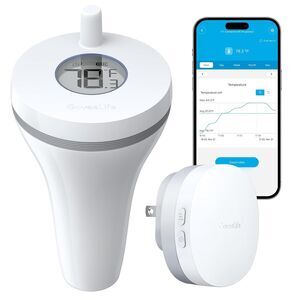 GoveeLife Smart Pool Thermometer Wireless App Easy Read WiFi Digital Bath Jacuzz